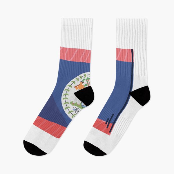 Item preview, Belize Flag Country Isolated Icon designed and sold by MIDDLX.