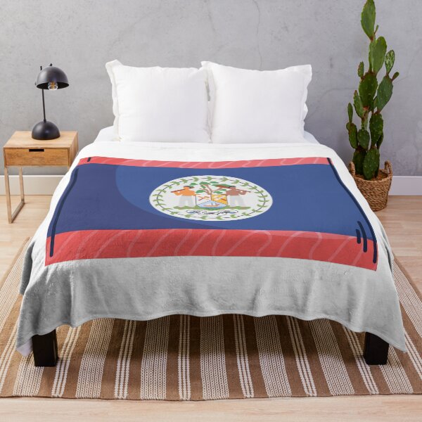 Item preview, Belize Flag Country Isolated Icon designed and sold by MIDDLX.
