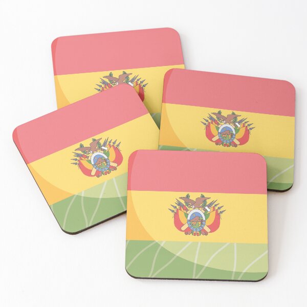 Item preview, Bolivia Flag Country Isolated Icon designed and sold by MIDDLX.