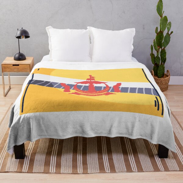 Item preview, Brunei Flag Country Isolated Icon designed and sold by MIDDLX.
