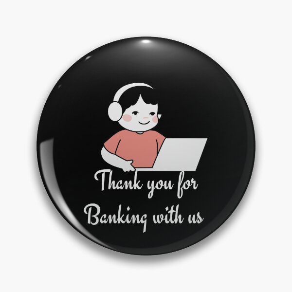 Item preview, Thank You for Banking With US designed and sold by GlobalHunt.