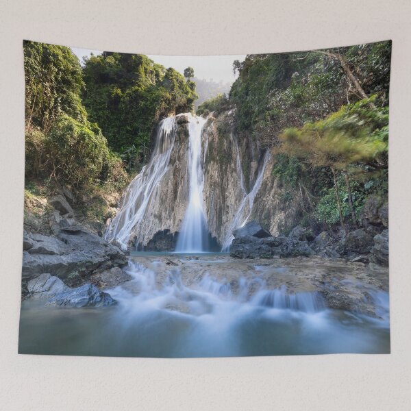 Item preview, Misty Waterfall Green Nature River designed and sold by PRB1989.
