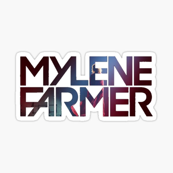 mylene farmer Sticker