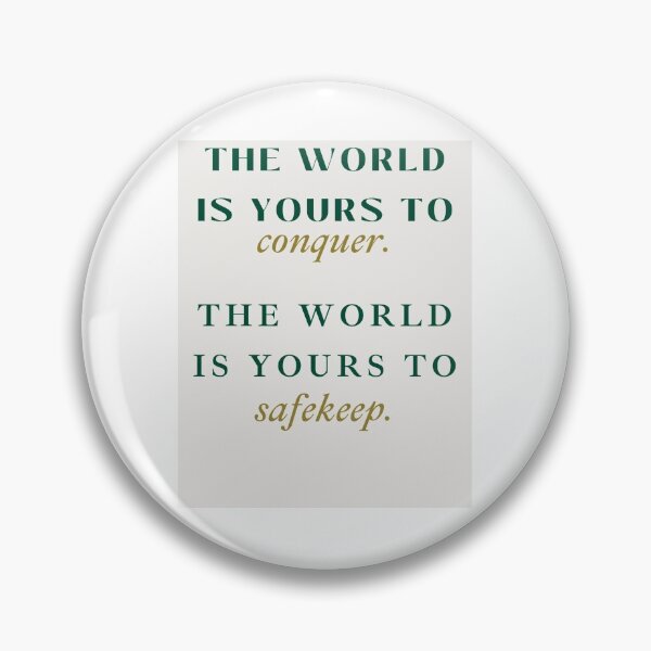 Item preview, The world is yours designed and sold by Artworx88.