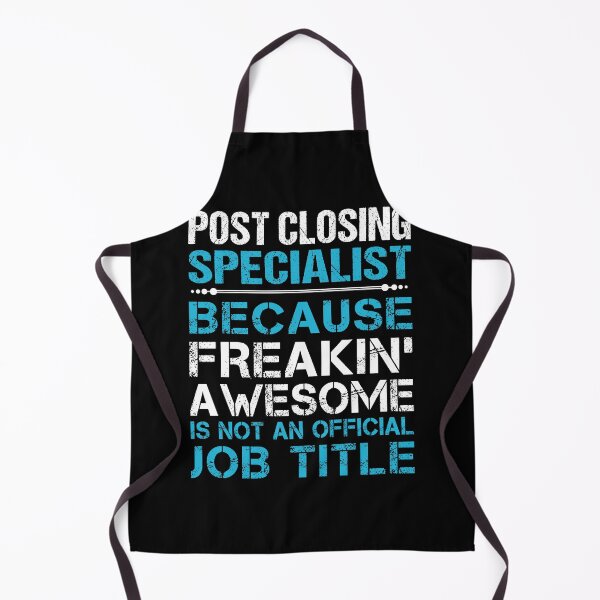 Item preview, Post Closing Specialist T Shirt - Freaking Awesome Gift Item Tee designed and sold by zubakbrita.