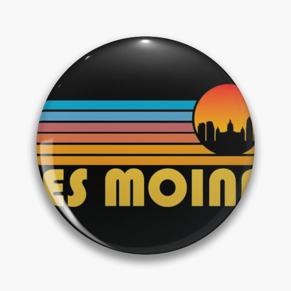 Item preview, Des Moines Hometown Retro T-ShirtDes Moines Hometown Retro Shirt  designed and sold by Citywordshop.