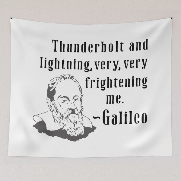 Item preview, Thunderbolt and Lightning Galileo Song Reference  designed and sold by magentasponge.