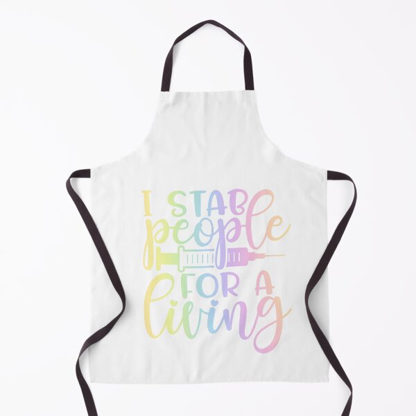 Item preview, I stab people for a living - funny nurse gift designed and sold by PickaSticka.