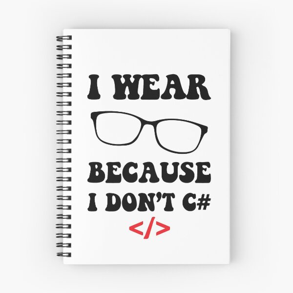 Item preview, Uso lentes porque no hago C# designed and sold by VintagePathway.