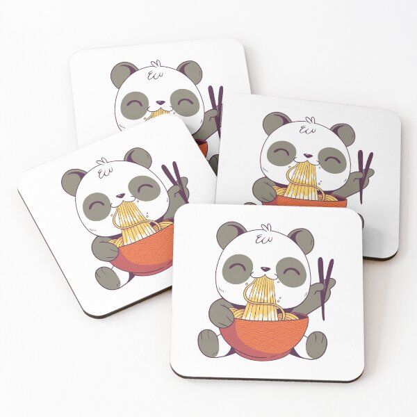 Item preview, Panda eating Ramen foodies designed and sold by TRIBExSPACE.