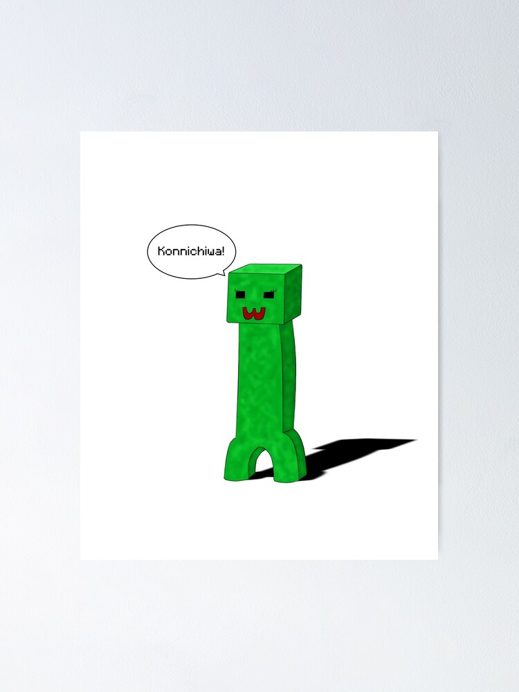 Poster Minecraft - Creeper Nouveau, Wall Art, Gifts & Merchandise