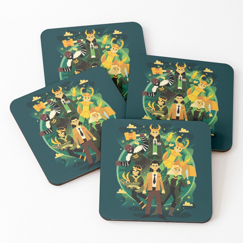 Variants Coasters (Set of 4)