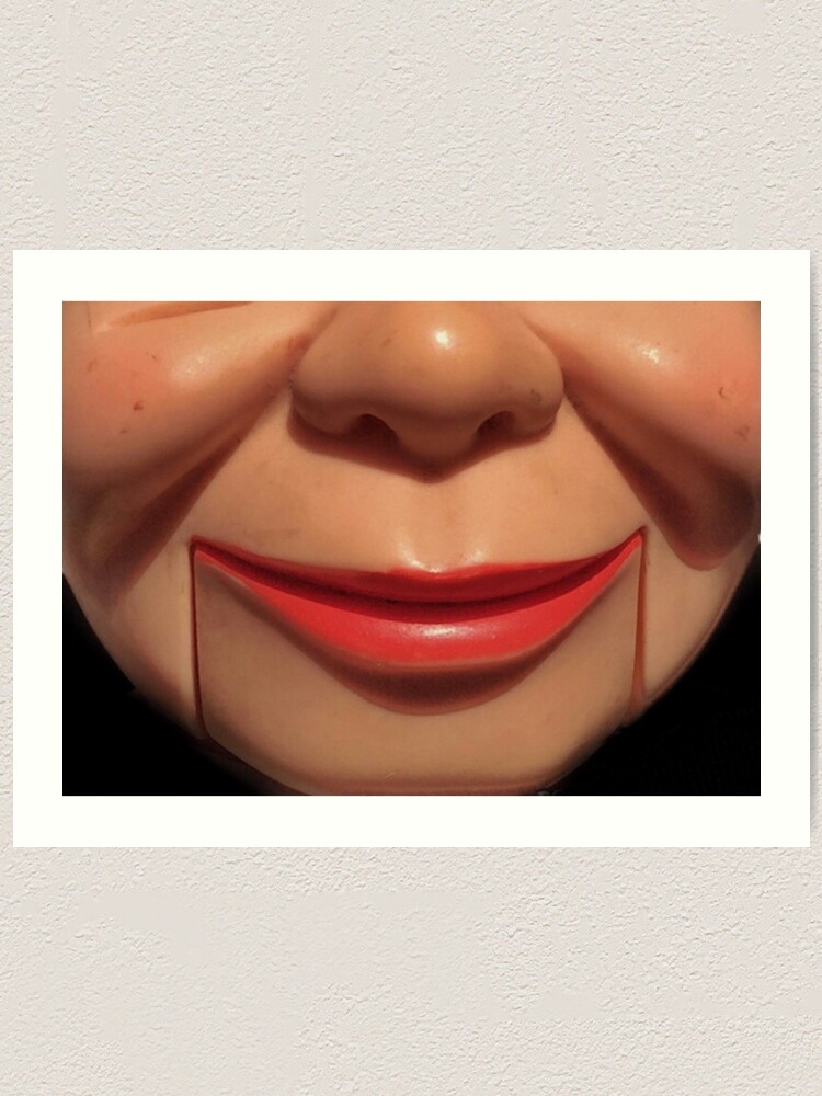 "Ventriloquist dummy mask" Art Print by POLEXDESIGNS Redbubble