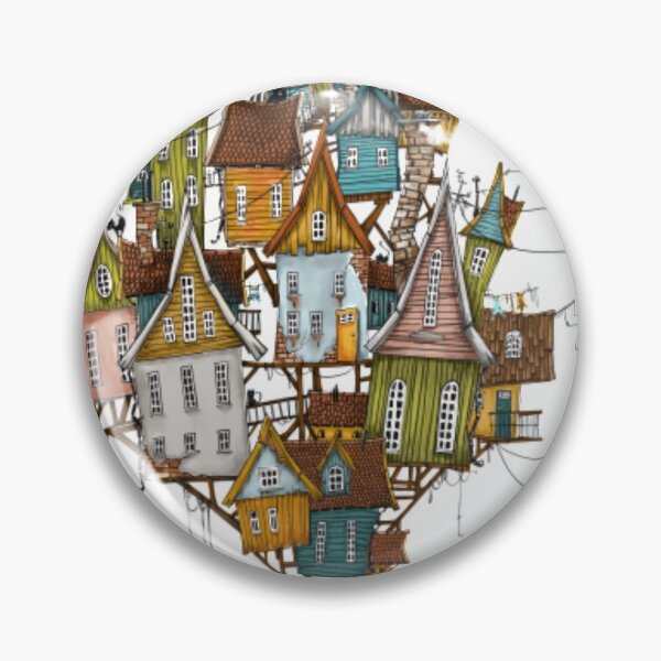 Artikelvorschau, Haus T-ShirtHaus auf kleinem Hügel entworfen und verkauft von Citywordshop.