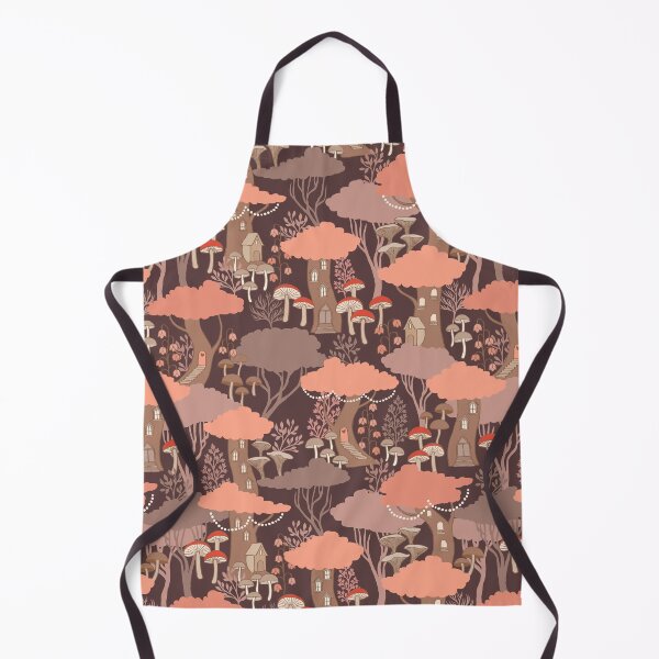 Item preview, Forest Homes Tree Houses Mushrooms Fairies Gnomes designed and sold by Cecilia Mok.