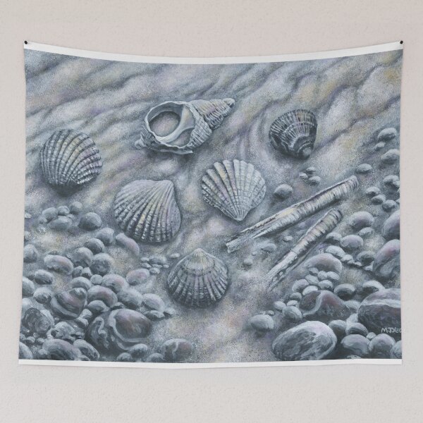 Item preview, Seashells art designed and sold by Marion Yeo.