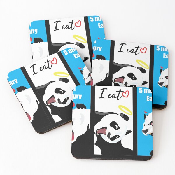 Item preview, Why do I get hungry after eating? - cute and scary panda designed and sold by sunsunyy.