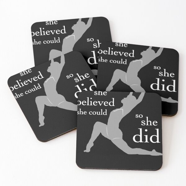 Item preview, Modern Dance She Believed She Could for dark  designed and sold by Unleashitness.