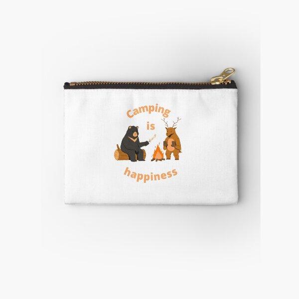Item preview, Camping is happiness designed and sold by Naamira.