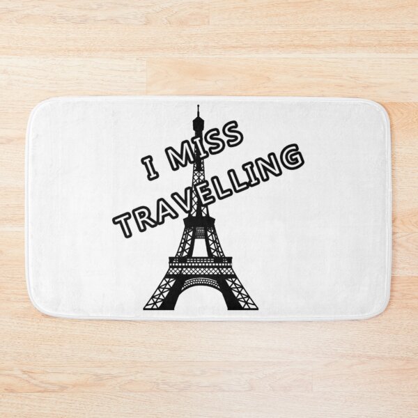 Item preview, I Miss Travelling Paris Pisa Tower T-ShirtI love travelling , travelling ,Paris city , Pisa tower  designed and sold by Citywordshop.