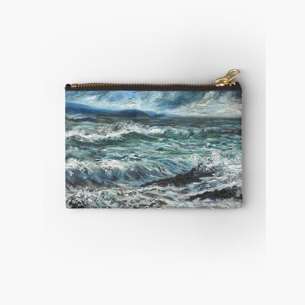 Item preview, Seascape art, rough sea painting designed and sold by Marion Yeo.