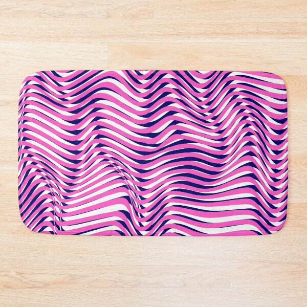 Item preview, Abstract wave pink and blue lines  designed and sold by Svlgsm.