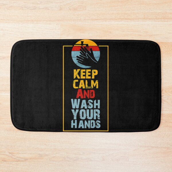 Item preview, Keep Calm Wash Your Hands T-ShirtKeep Calm & Wash your Hands  designed and sold by Citywordshop.