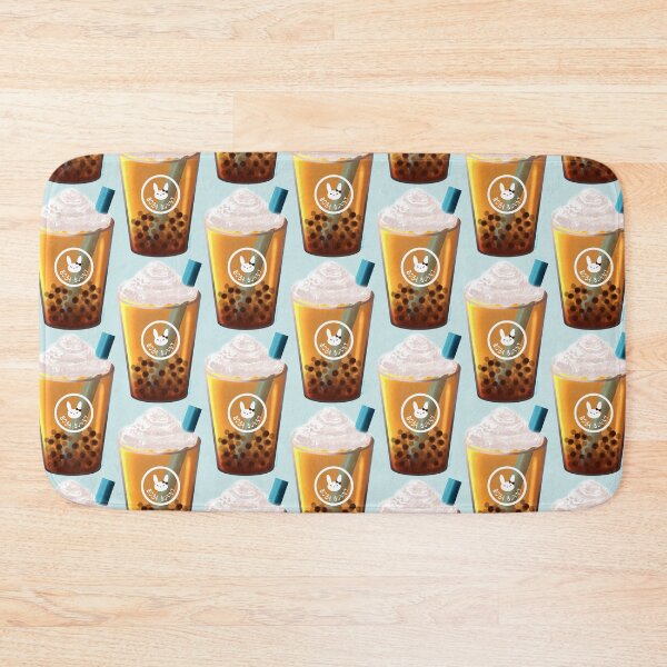 Item preview, Kawaii Thai Milk Tea Boba Mr Moustache Panda (Bubbletea) designed and sold by MsBellSnow.