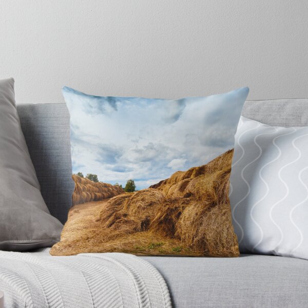 Item preview, Hay bales on the field after harvest designed and sold by dariazu.
