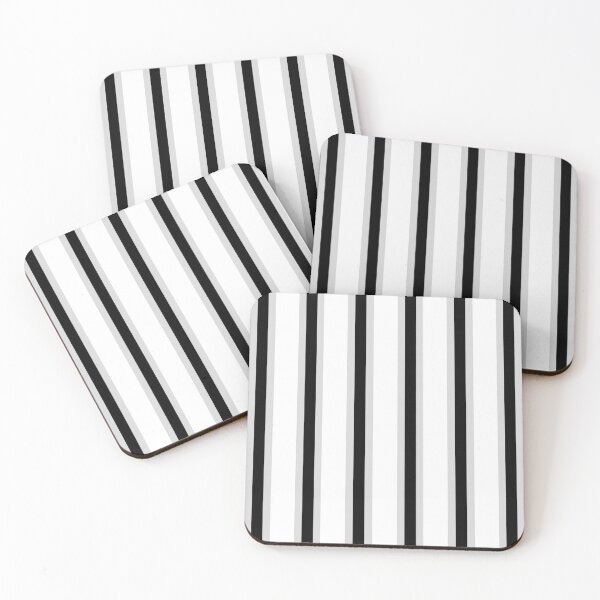 Item preview, silver Gray Black White Geometric designed and sold by Seatzy.