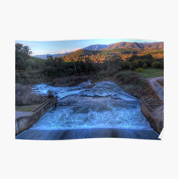 Lake Buffalo Spillway Poster