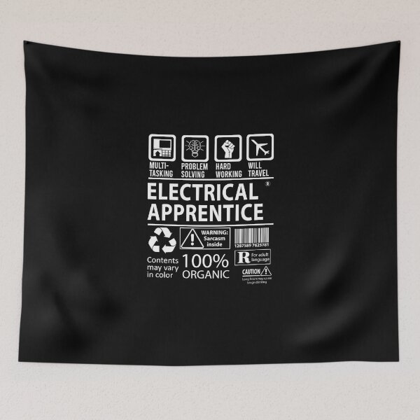 Artikelvorschau, Elektrik Lehrling T-Shirt - Multitasking Job Geschenkartikel Tee entworfen und verkauft von chencktwan.