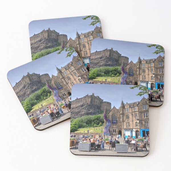 Item preview, Edinburgh Castle from Old Town  designed and sold by hawkie.