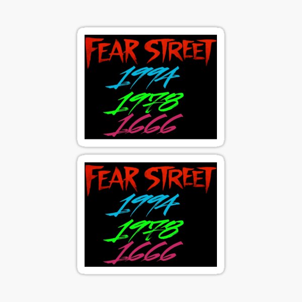 Fear Street Netflix Sticker