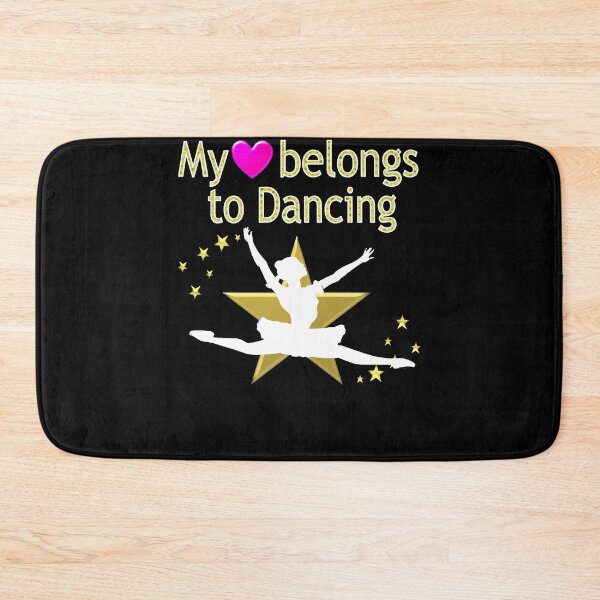 Item preview, PRETTY PURPLE MY HEART BELONGS TO DANCING  designed and sold by Unleashitness.