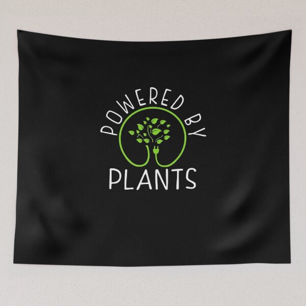 Item preview, Powered by plants. Vegan Philosophy designed and sold by Unleashitness.