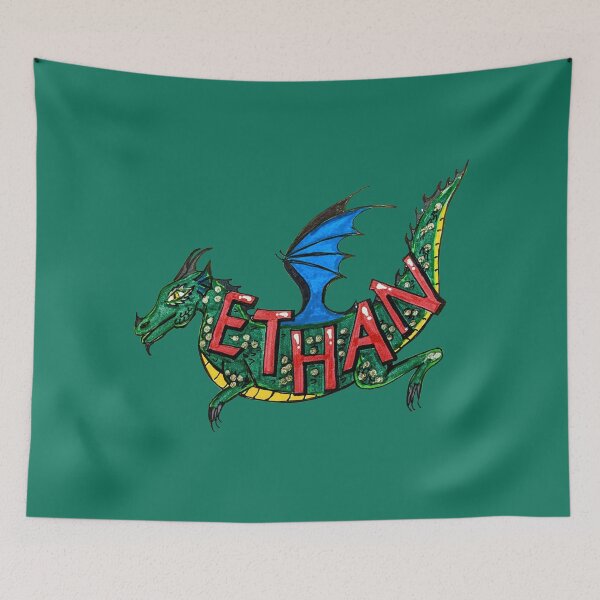 Item preview, Ethan Dragon designed and sold by RainbowOma.