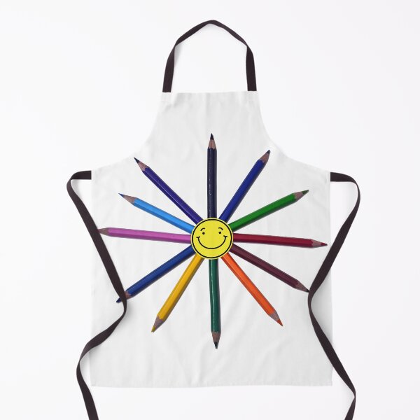 Item preview, Art is fun/color pencils arranged in round shape designed and sold by VeenaNair23.