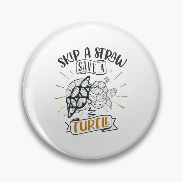 Item preview, Skip A Straw Save A Turtle designed and sold by FOX1999-Design.