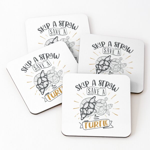 Item preview, Skip A Straw Save A Turtle designed and sold by FOX1999-Design.
