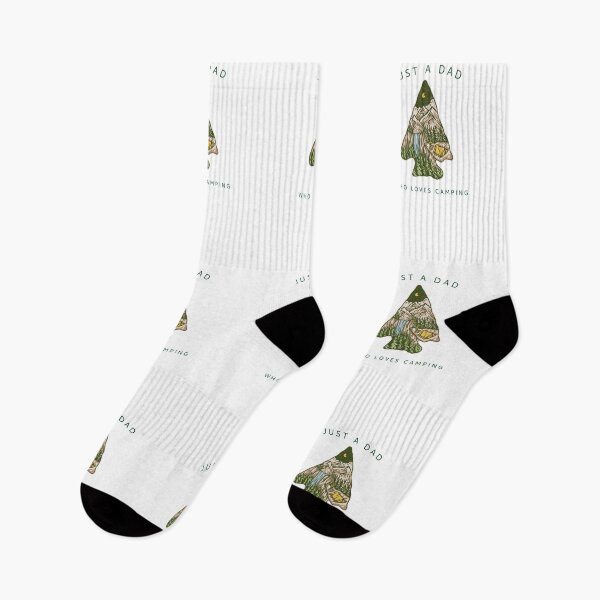 Item preview, Just A Dad Who Loves Camping designed and sold by Danielle Shafiki.