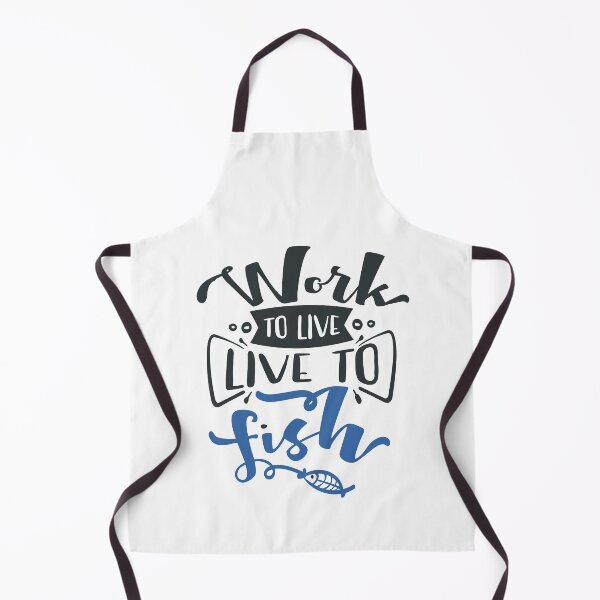 Item preview, Work to Live Live to Fish designed and sold by FOX1999-Design.
