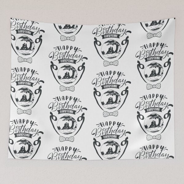Item preview, Happy Birthday Handsome designed and sold by FOX1999-Design.