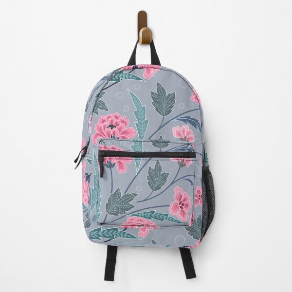 Item preview, Pink Flowers in Batik Style Pattern designed and sold by Arne Smet.
