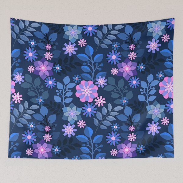 Item preview, Colorful Flowers Design Pattern designed and sold by Arne Smet.