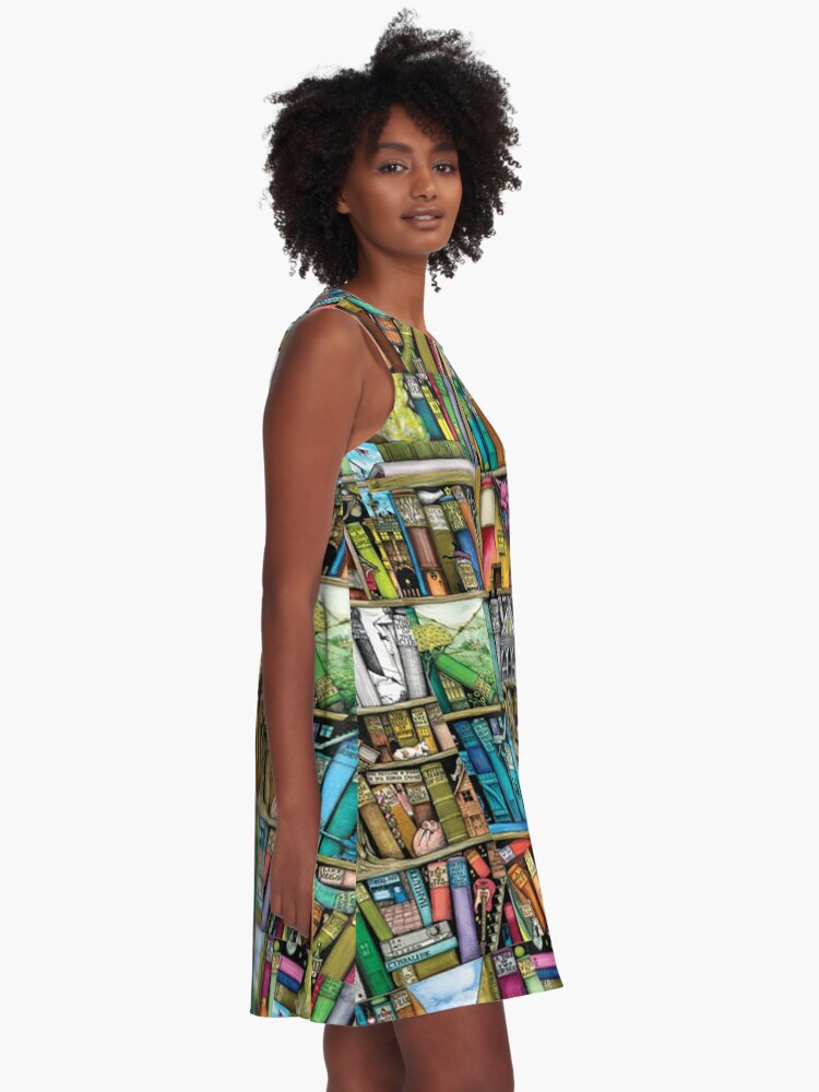 Alternate view of Fantastic library A-Line Dress