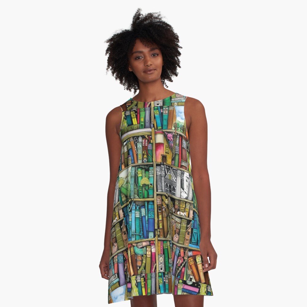 Fantastic library A-Line Dress