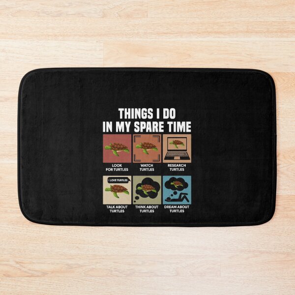 Item preview, Things I do in my spare time turtle lovers designed and sold by ElsieUnderwood.