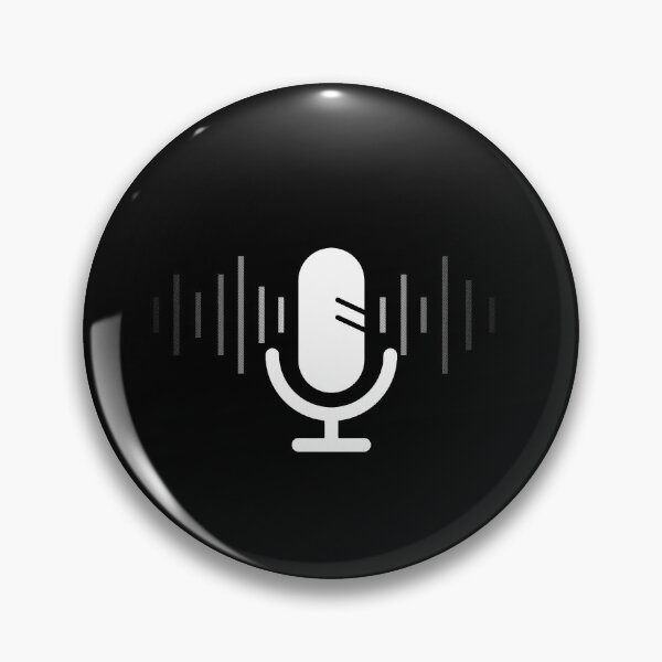 Item preview, Podcast Mic with sound wave designed and sold by Roy Store.