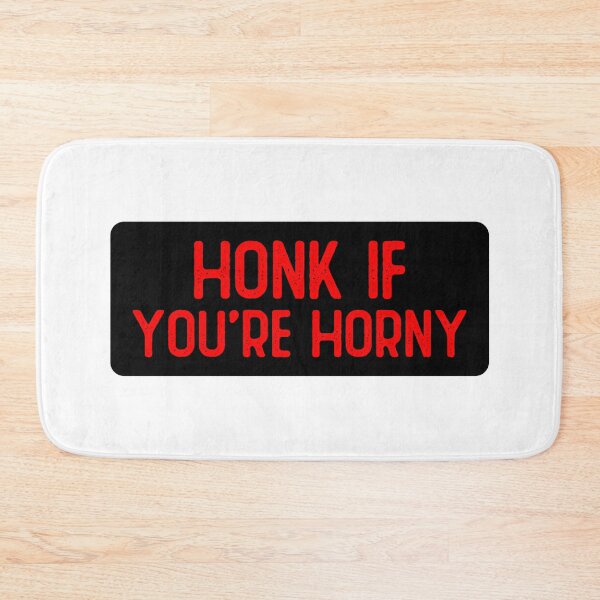 Item preview, Honk If You're Horny Cool Bumper designed and sold by Sour Soul.